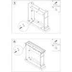 Tagu-Fm464-Tu1-Cornice-Per-Inserto-Elettrico-Realizzato-In-Legno-Turchese-Chiaro