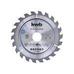 Kwb Lama Per Sega Circolare Truciolare In Legno E Legno Duro 170X30Mm 22 Denti