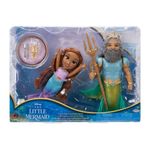 Jakks Mermaid La Sirenetta Ariel con Tritone 15cm