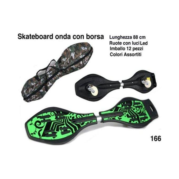Tavola da Skateboard Nero 60 cm Max 20 kg Bambino in Legno Skate Completo  Ruote - PagineGialle Shop