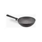 Illa Planeta Wok Antiaderente 28cm Adatto per Induzione