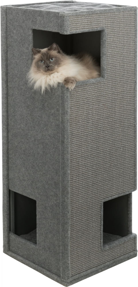 TRIXIE-Tiragraffi-per-Gatti-a-Torre-118-cm-Grigio