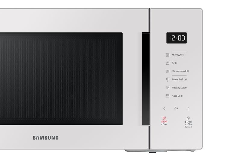 Samsung-MG30T5018UE-ET-Forno-a-Microonde-Combinato-Capacita-30-Litri-Potenza-1400W-Cottura-a-VaporeHome-Dessert-Vaporiera-in-vetro-Nero-Bianco