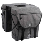 Willex 13613 Cestino e borsa per bicicletta Posteriore Borsa da bicicletta 50 L Poliestere Grigio