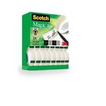 Nastro adesivo ScotchÃâÃÂ® Magic? 810 19 mm x 33 m trasparente opaco Value Pack 20 rotoli + 4 GRATIS - 8-1933R24TPR