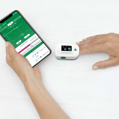 Medisana-Pulsossimetro-PM-100-Connect-Bianco