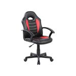 Poltroncina Gaming Las Vegasper Bambini Rivestimento In Pu Nero-Blu