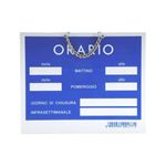 Letterfix Cartello Orario Apertura Tempopol Blu Cm 15X11