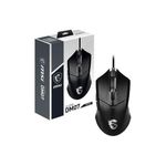 MSI CLUTCH DM07 mouse Giocare Ambidestro USB tipo A Ottico 4200 DPI