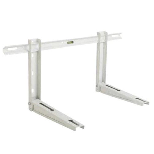 Staffa mensola condizionatore climatizzatore unit� esterna 80x42x35 bianca kg 120
