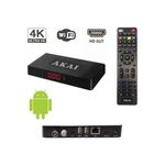 Akai Decoder Dvbt-2 Combo Sat Terre T2+s2 Android Smart Bonusok 2 Tuner