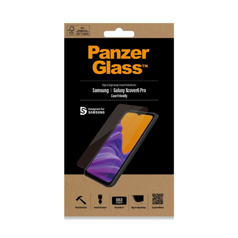 PanzerGlass-Samsung-Galaxy-Xcover-Pro2-Pellicola-proteggischermo-trasparente-1-pz--PANZERGLASS-SAMSUNG-GALAXY---XCOVER6-