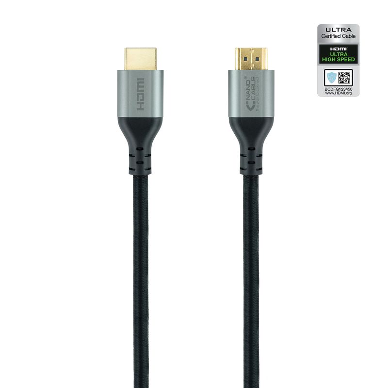 Nanocable-10.15.8101-cavo-HDMI-1-m-HDMI-tipo-A--Standard--Nero