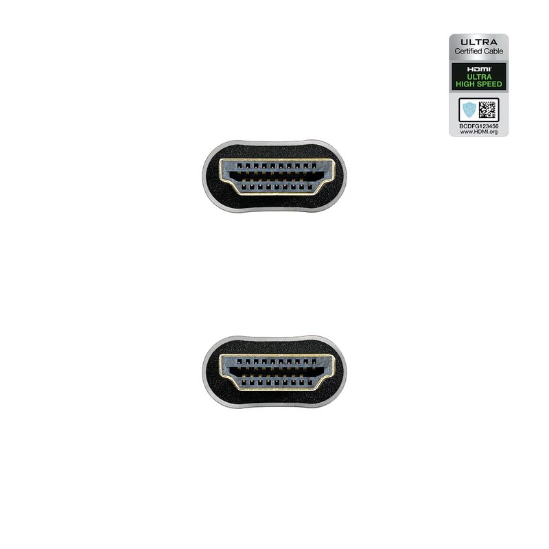 Nanocable-10.15.8101-cavo-HDMI-1-m-HDMI-tipo-A--Standard--Nero