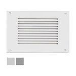 Laventilazione Griglia Lamiera 100X 60 Rete Bianca