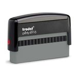 Trodat Single Line Stamp Timbro di Testo Printy 4916 Nero