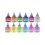 Carioca Confezione 12 Glitter Glue 88ml Colori Spark