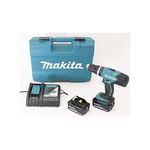 Makita Dhp453Rfx4 Trapano Avvitatore A Percussione 18V 13 Mm - 42 Nm + 74 Accessori