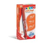 Carioca Confezione 12 Penne Cancellabile Rosso