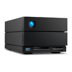 LaCie 2BIG DOCK array di dischi 36 TB Desktop Nero