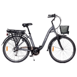 Smartway-C4-L1SC-G-bicicletta-elettrica-Grigio-Acciaio-66-cm--26--25-kg-Ioni-di-Litio