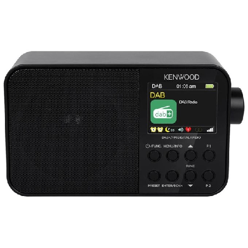 Kenwood-CR-M30DAB-B-Portatile-Digitale-Nero