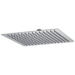 Gedy Soffione G-Tech Cromato Metallo 4x30x30 Cm