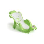 Okbaby 794 Buddy Sdraietta Anatomica con Seduta in Gomma Antiscivolo per il Bagnetto del Neonato 0-8 Mesi Verde