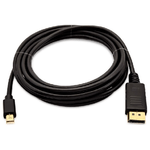 V7 3 m 10 piedi Mini-Displayport (m) a Displayport (m), nero