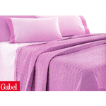 GABEL TRAPUNTINO COPRILETTO TRAPUNTATO LETTO SINGOLO 1 PIAZZA LINEA CHROMO COLORE BEGONIA