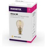 Nilox Glow MI Lampadina Intelligente 6W Trasparente Giallo Wi-Fi