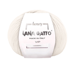 Lana Gatto Gomitolo Lana Merino Extrafine e Cashmere, Linea Vip - Tonalità Neutre