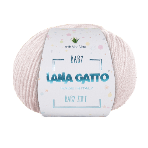 Lana-Gatto-Gomitolo-100--Pura-Lana-Vergine-Merino-Extrafine-Linea-Baby-Soft-con-Aloe-Vera---Tonalita-Rosa