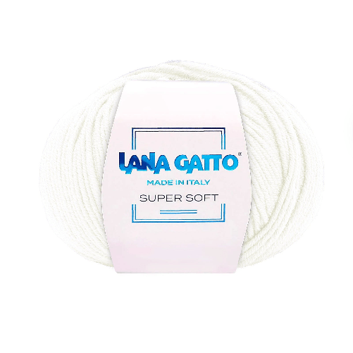 Lana-Gatto-Gomitolo-100--Pura-Lana-Vergine-Merino-Extrafine-Linea-Super-Soft---Tonalita-Marrone