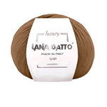 Lana Gatto Gomitolo Lana Merino Extrafine e Cashmere, Linea Vip - Tonalità Neutre