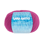 Lana Gatto Gomitolo 100% Cotone Makò, Linea Nuovo Jaipur - Tonalità Rosa e Viola