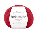 Lana Gatto Gomitolo Lana Merino Extrafine e Cashmere, Linea Vip - Tonalità Calde