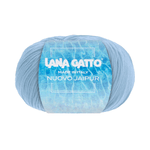 Lana Gatto Gomitolo 100% Cotone Makò, Linea Nuovo Jaipur - Tonalità Azzurro