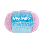 Lana Gatto Gomitolo 100% Cotone Makò, Linea Nuovo Jaipur - Tonalità Rosa e Viola