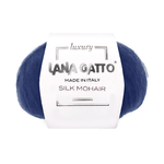 Lana Gatto Gomitolo Silk Mohair, Linea Luxury - Tonalità Azzurro