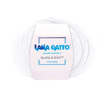 Lana-Gatto-Gomitolo-100--Pura-Lana-Vergine-Merino-Extrafine-Linea-Super-Soft---Tonalita-Pastello