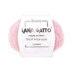 Lana Gatto Gomitolo Silk Mohair, Linea Luxury - Tonalità Pastello