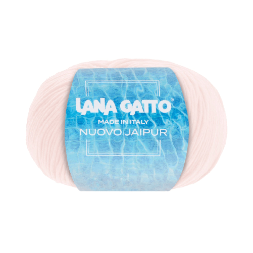 Lana-Gatto-Gomitolo-100--Cotone-Mako-Linea-Nuovo-Jaipur---Tonalita-Rosa-e-Viola