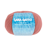 Lana Gatto Gomitolo 100% Cotone Makò, Linea Nuovo Jaipur - Tonalità Rosa e Viola