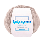 Lana Gatto Gomitolo 100% Pura Lana Vergine, Linea Patagonia - Tonalità Neutre