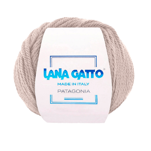 Lana-Gatto-Gomitolo-100--Pura-Lana-Vergine-Linea-Patagonia---Tonalita-Neutre