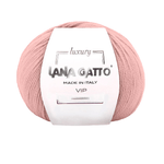 Lana Gatto Gomitolo Lana Merino Extrafine e Cashmere, Linea Vip - Tonalità Pastello