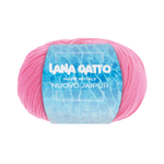 Lana Gatto Gomitolo 100% Cotone Makò, Linea Nuovo Jaipur - Tonalità Rosa e Viola