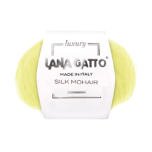 Lana-Gatto-Gomitolo-Silk-Mohair-Linea-Luxury---Tonalita-Verde