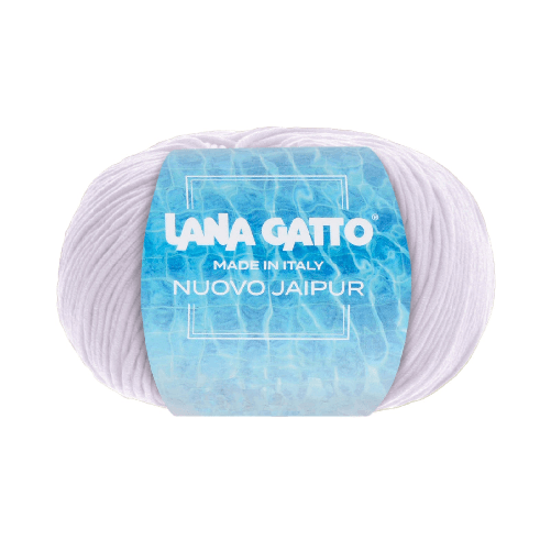 Lana-Gatto-Gomitolo-100--Cotone-Mako-Linea-Nuovo-Jaipur---Tonalita-Rosa-e-Viola